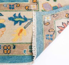 Grey Traditional Handmade Wool Rugs